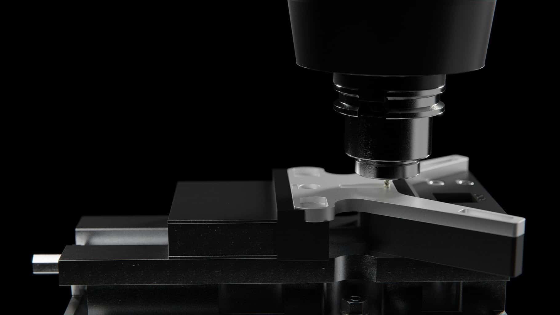 Fixtur utskriven i Markforged-skrivare.