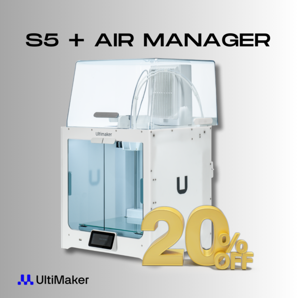 Ultimaker S5 + Air Manager 3DVerkstan