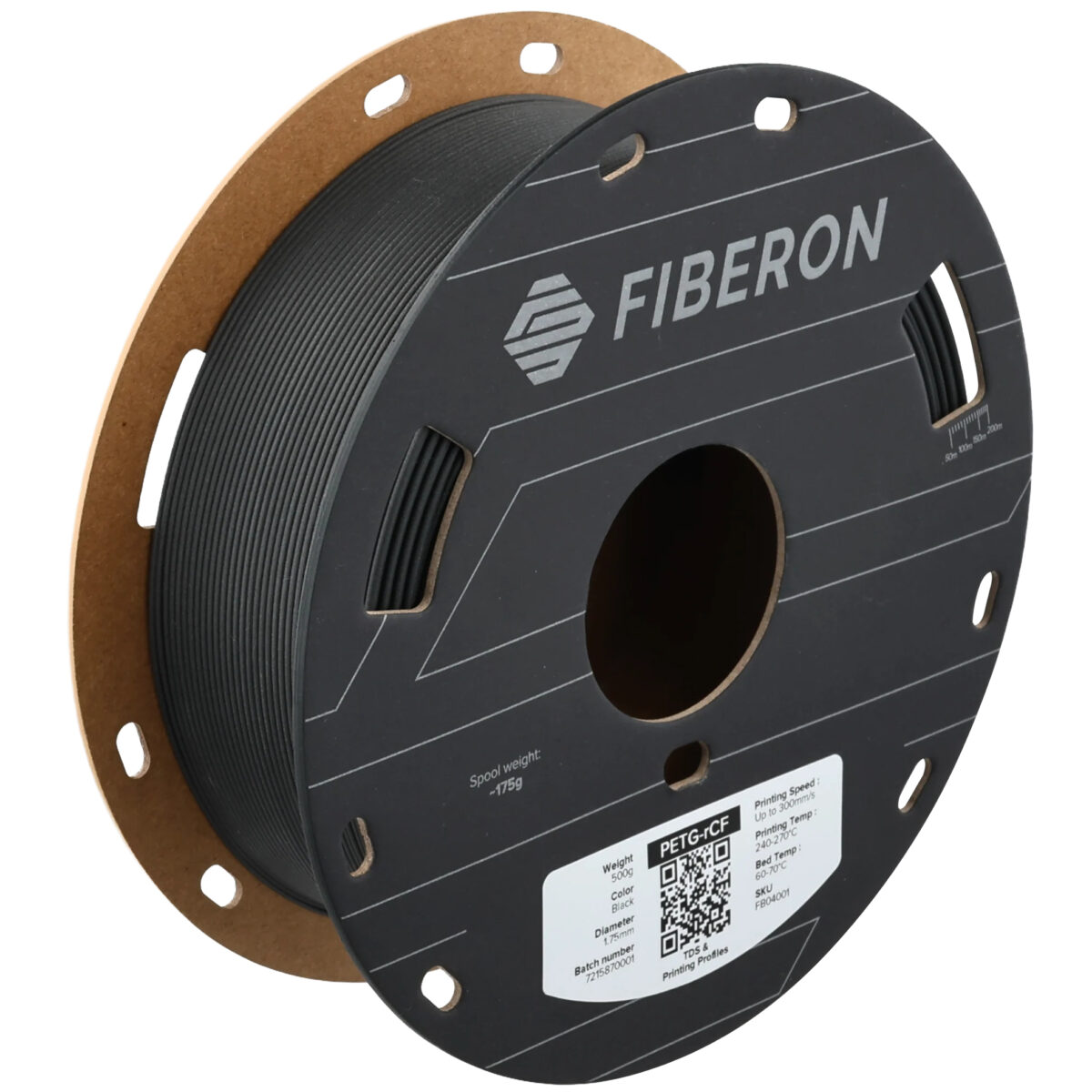 Polymaker Fiberon PETG-rCF08 Black