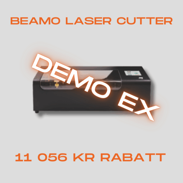Flux beamo laser cutter rabatt 3DVerkstan