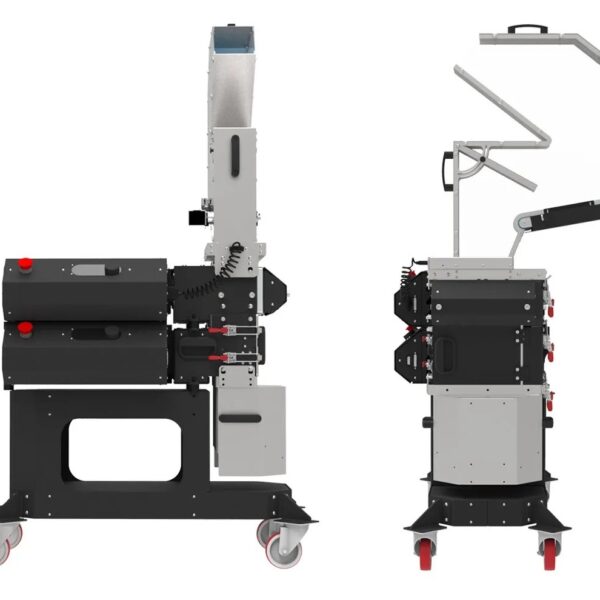 3devo Plastic Shredder GP20 front and side